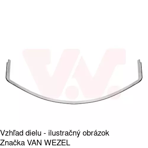 Lišta masky 551005-6 /POLCAR/ - obr. 1