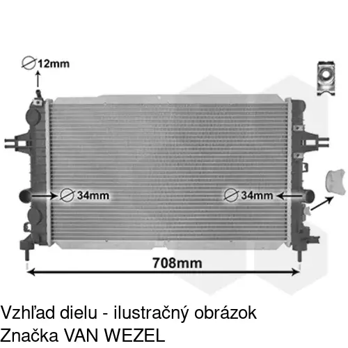 Chladiče vody 551008-1 /POLCAR/ - obr. 4