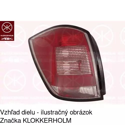 Zadné svetlo 5510883E /POLCAR/ - obr. 1