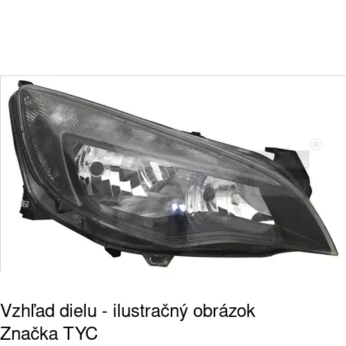 Hlavný reflektor POLCAR 5511107H
