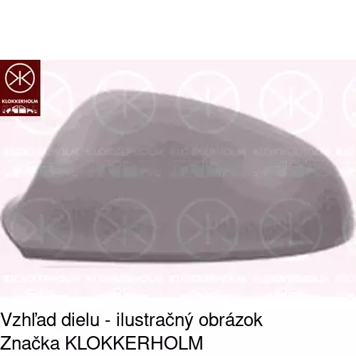 Rám vonkajšieho zrkadla 551155PM /POLCAR/ - obr. 3