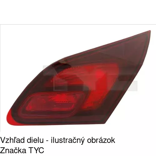 Zadné svetlo 5511884E /POLCAR/ - obr. 1