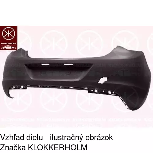 Zadný nárazník 551196 /POLCAR/ - obr. 1