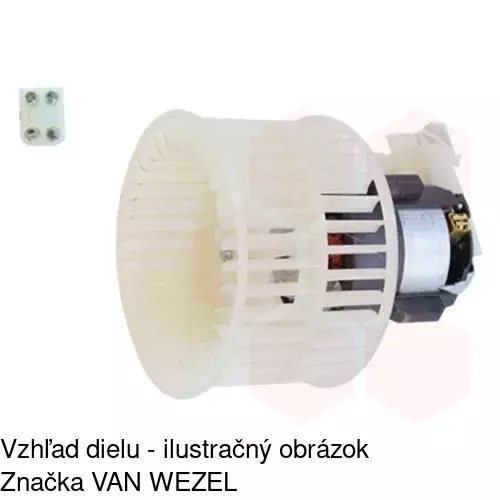Ventilátory kúrenia 5514NU-2 /POLCAR/ - obr. 2