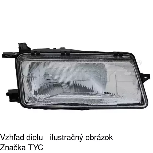 Hlavný reflektor 5515100E /POLCAR/ - obr. 3
