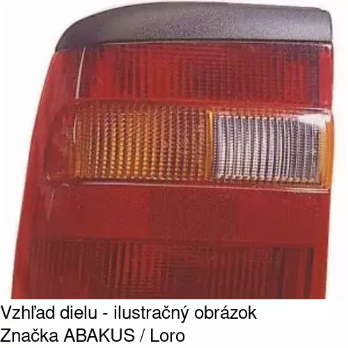 Zadné svetlo 551587-E /POLCAR/ - obr. 3