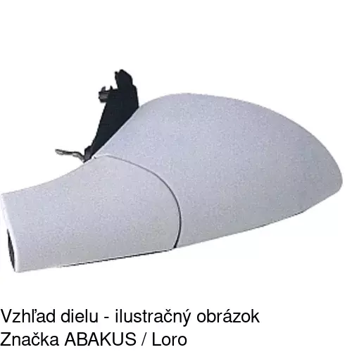 Rám vonkajšieho zrkadla 551655PM /POLCAR/ - obr. 3