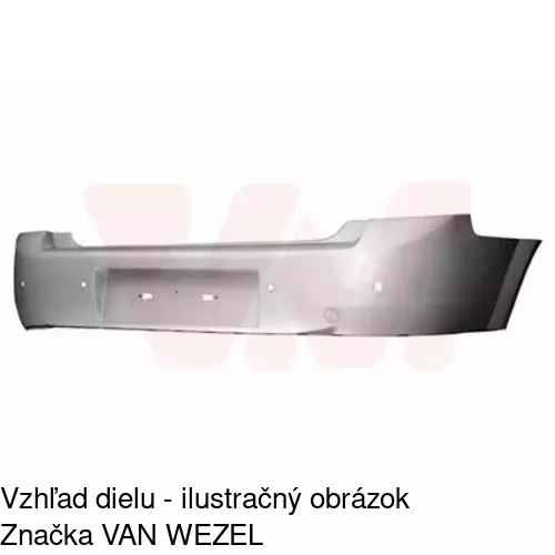 Zadný nárazník POLCAR 5518961J