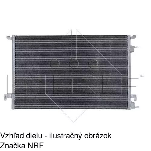 Chladiče klimatizácie 5518K8C2S /POLCAR/ - obr. 1