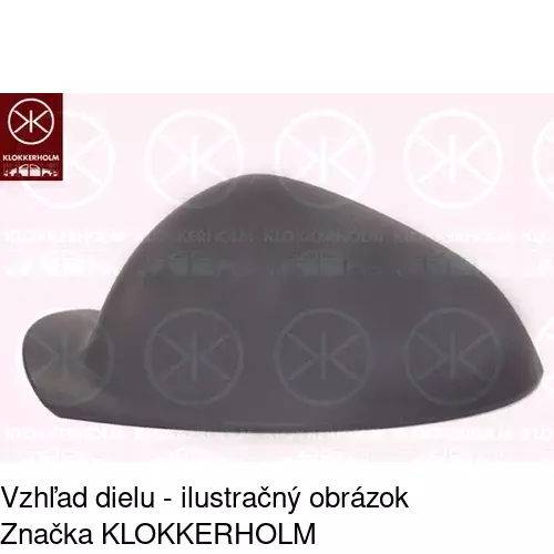 Rám vonkajšieho zrkadla 552054PM /POLCAR/ - obr. 4