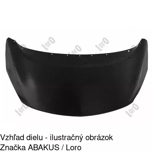 Predný blatník 554601 /POLCAR/ - obr. 1