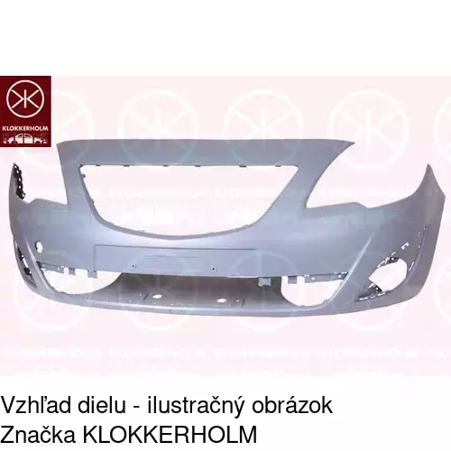 Predný nárazník POLCAR 554607-J