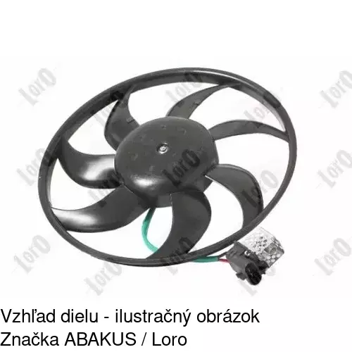 Ventilátory chladičov 555623W6 /POLCAR/ - obr. 4