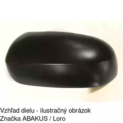 Rám vonkajšieho zrkadla 555654TM /POLCAR/ - obr. 3
