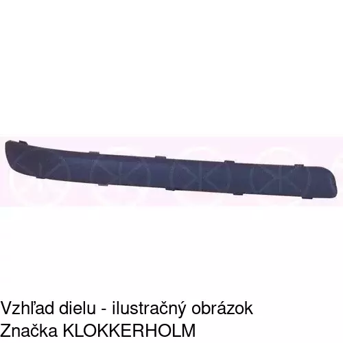 Lišta nárazníka POLCAR 555796-8