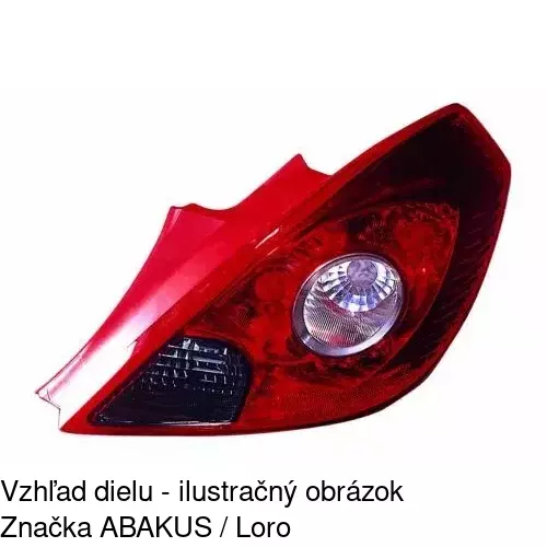 Zadné svetlo 5558880E /POLCAR/ - obr. 4