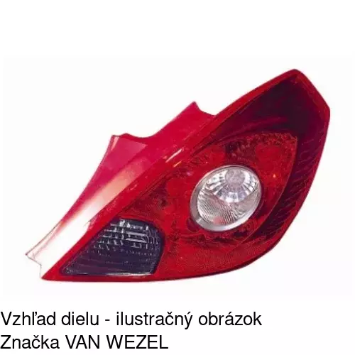 Zadné svetlo 5558880E /POLCAR/ - obr. 5