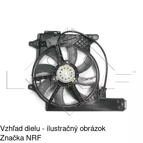 Ventilátory chladičov POLCAR 555923W3
