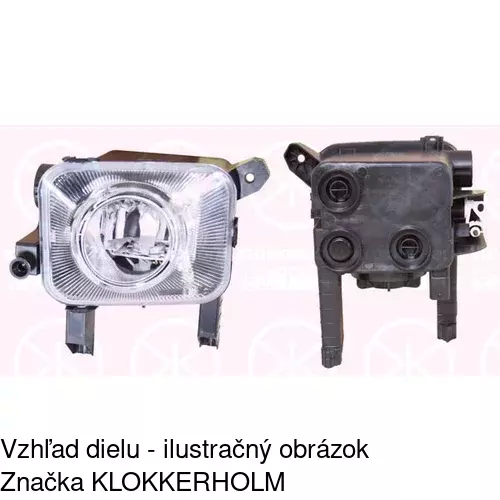 Hmlové svetlo - predné 556230-E /POLCAR/ - obr. 1