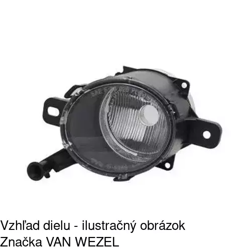 Hmlové svetlo - predné 556330-Z /POLCAR/ - obr. 3