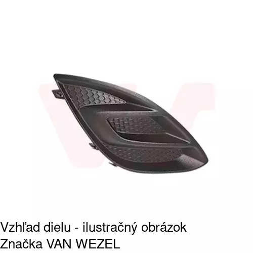 Kryt v nárazníku 55B127-2 /POLCAR/ - obr. 1