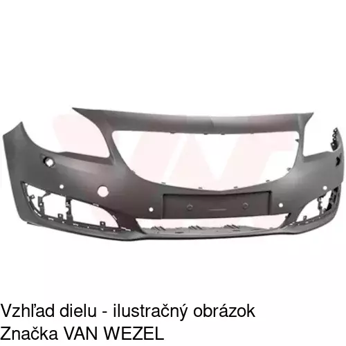 Predný nárazník 55D107-4 /POLCAR/ - obr. 1
