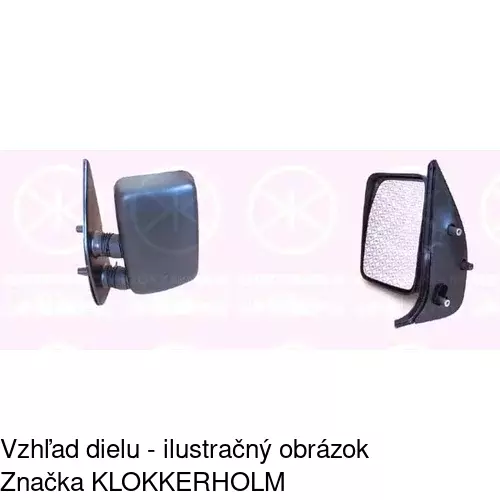 Vonkajšie zrkadlo 570251-M /POLCAR/ - obr. 1