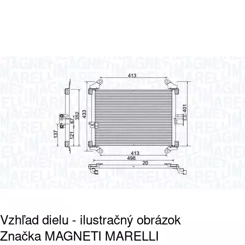 Chladiče klimatizácie POLCAR 5702K8C1S