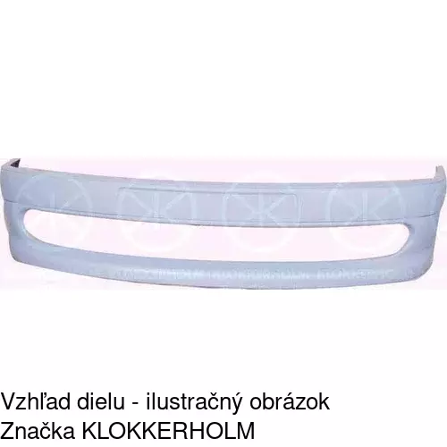 Predný nárazník POLCAR 570807-4