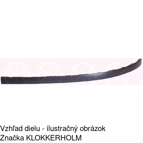 Spojler predného nárazníka 5710250R /POLCAR/ - obr. 1