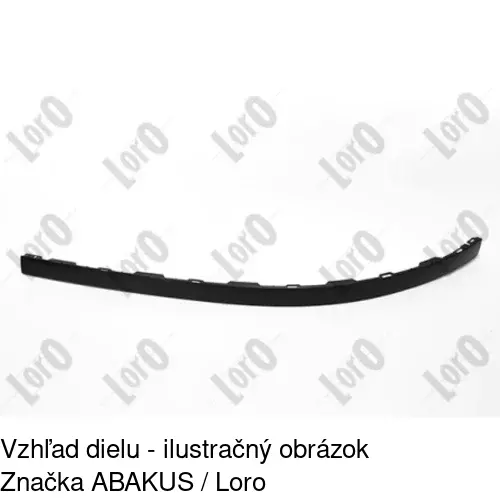 Spojler predného nárazníka 5710250R /POLCAR/ - obr. 2