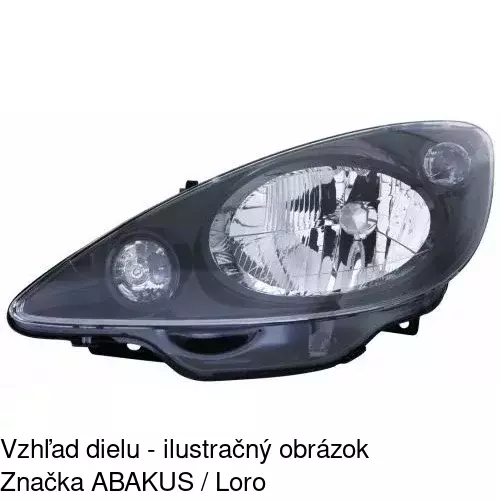 Hlavný reflektor POLCAR 5715101V