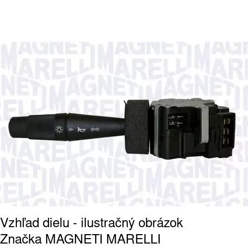 Združený prepínač POLCAR 5722PZS3