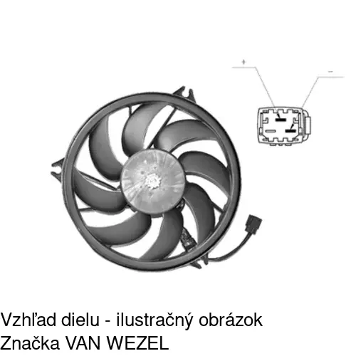 Ventilátory chladičov 572323W3 /POLCAR/ - obr. 5