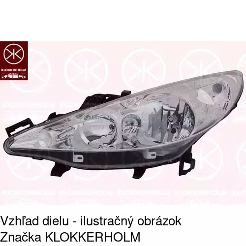 Hlavný reflektor 572409-V /POLCAR/ - obr. 3