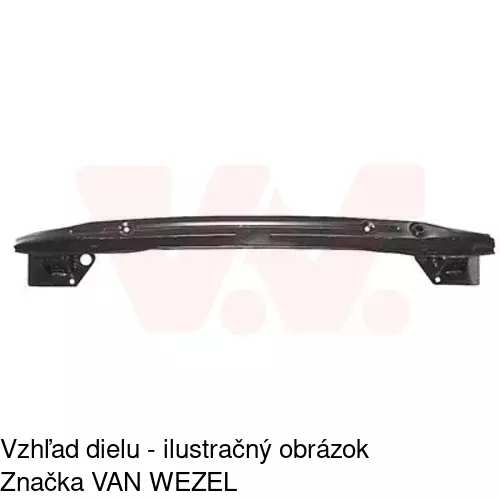 Výstuha nárazníka 572496-3 /POLCAR/ - obr. 1