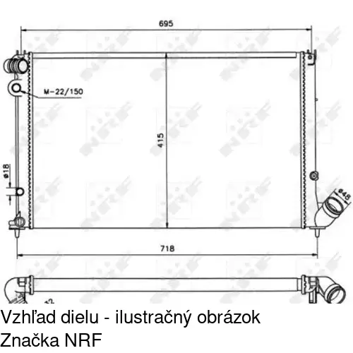 Chladiče vody 5747081X /POLCAR/ - obr. 1