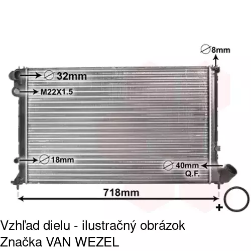 Chladiče vody 5747081X /POLCAR/ - obr. 3