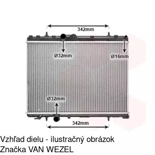 Chladiče vody 574808-5 /POLCAR/ - obr. 3