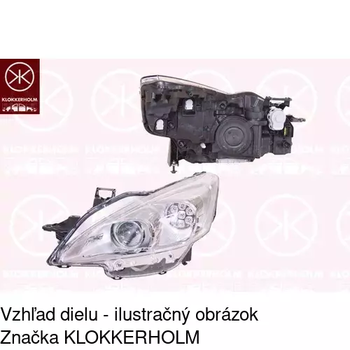 Hlavný reflektor POLCAR 5756101V