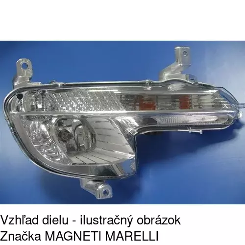 Hmlové svetlo - predné 575629-E /POLCAR/ - obr. 2