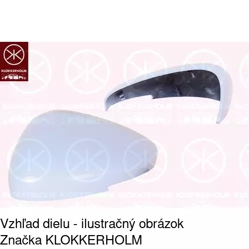 Rám vonkajšieho zrkadla 575655PM /POLCAR/ - obr. 3