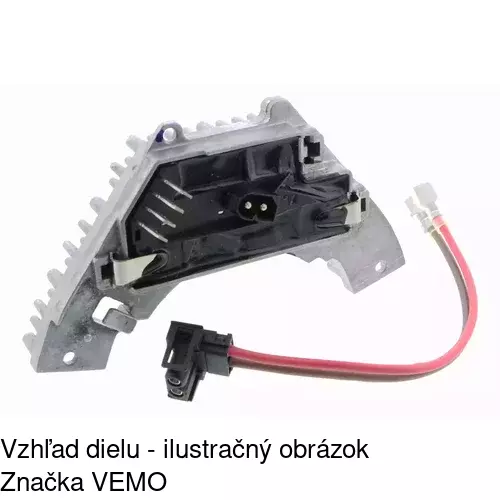 Ovládače klimatizácie 5786KST-2 /POLCAR/ - obr. 2