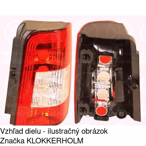 Zadné svetlo 579188-1 /POLCAR/ - obr. 2