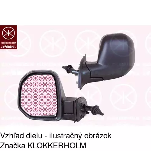 Vonkajšie zrkadlo 5792512E /POLCAR/ - obr. 1
