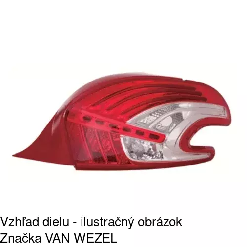 Zadné svetlo 57B188-E /POLCAR/ - obr. 4