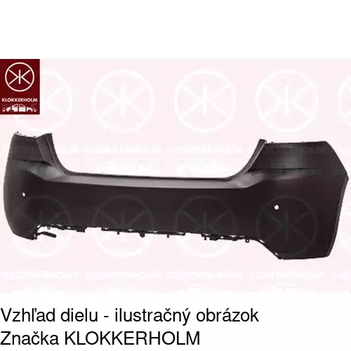 Zadný nárazník 57C296-J /POLCAR/ - obr. 2