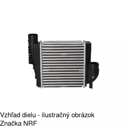 Chladiče vzduchu (Intercoolery) 57C2J81X /POLCAR/ - obr. 1