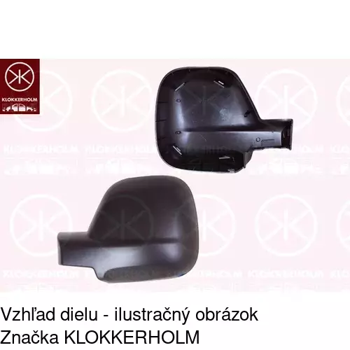 Rám vonkajšieho zrkadla 57U155TM /POLCAR/ - obr. 4