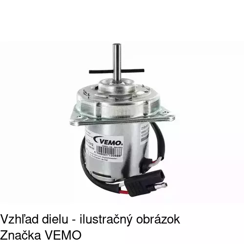Ventilátor bez krytu / podpery 601123W2X /POLCAR/ - obr. 1